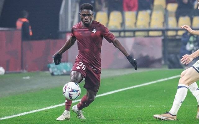 梅斯队球员获得场上最佳表现奖